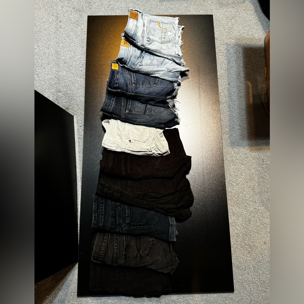 10 pairs of jean shorts for $60